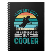 Cowboy-Vater Notizblock (Vorderseite)
