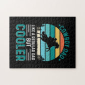 Cowboy-Vater Puzzle (Horizontal)