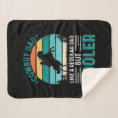 Cowboy-Vater Sherpadecke (Vorderseite (Horizontal))