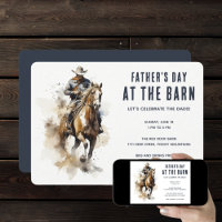 Cowboy - Vater-Tag in der Scheune