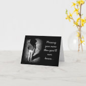 Cowboy vermisst Sie Anmerkungskarte Karte (Gelbe Blume)