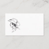 COWBOY VISITENKARTE (Rückseite)