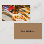 Cowboy Visitenkarte (Vorne/Hinten)