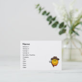 Cowboy Visitenkarte (Stehend Vorderseite)