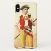 Cowboy von Appenzell im traditionellen Schweizer Case-Mate iPhone Hülle (Rückseite)