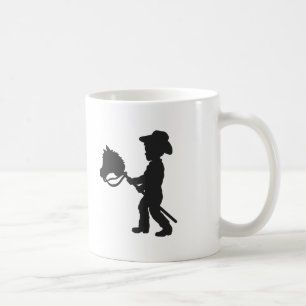 Cowboy - Wählen Sie die Hintergrundfarbe Kaffeetasse