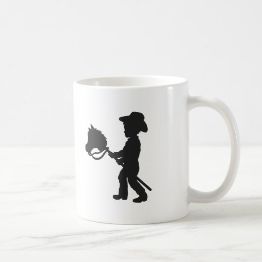 Cowboy - Wählen Sie die Hintergrundfarbe Kaffeetasse (Rechts)