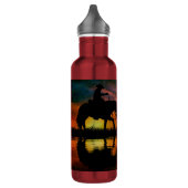 Cowboy Wasserflasche Edelstahlflasche (Links)