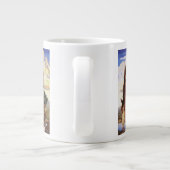 Cowboy Watering Seines Pferdes durch NC Wyeth, Vin Jumbo-Tasse (Rückseite)