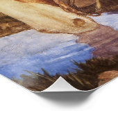 Cowboy Watering Seines Pferdes durch NC Wyeth, Vin Poster (Ecke)