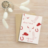 Cowboy Wedding Theme Save The Date