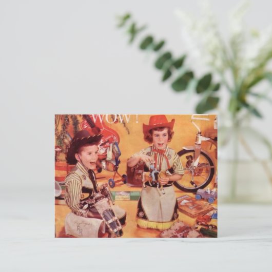 Cowboy - Weihnachten (Stehend Vorderseite)