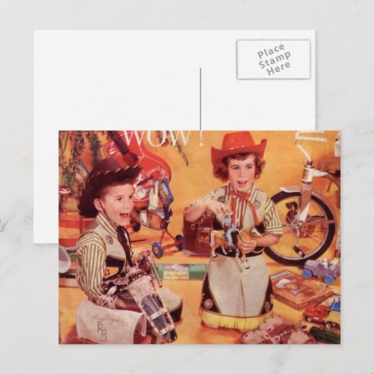 Cowboy - Weihnachten (Vorne/Hinten)