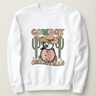 Cowboy-Weihnachten Sweatshirt