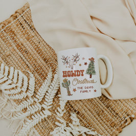 Cowboy Weihnachtsfeiertag Tasse