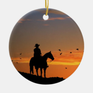 Cowboy Weihnachtsschmuck