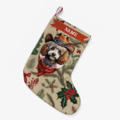 Cowboy-Weihnachtsstrumpf Kleiner Weihnachtsstrumpf (Vorderansicht (hängend))
