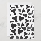 Cowboy Western 1. Rodeo Geburtstagsparty Einladung (Rückseite)