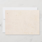 Cowboy Western Baby Dusche Foto Einladung (Rückseite)