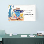 Cowboy Western Birthday Banner (Messeveranstaltung)