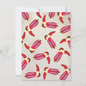 Cowboy Western Geburtstagsparty Einladungen (Rückseite)