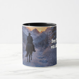 Cowboy Western Inspirationspfad Tasse
