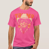 Cowboy-Western macht Amerika zum großen Donald Tru T-Shirt (Vorderseite)