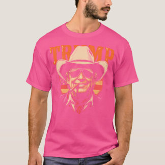 Cowboy-Western macht Amerika zum großen Donald Tru T-Shirt