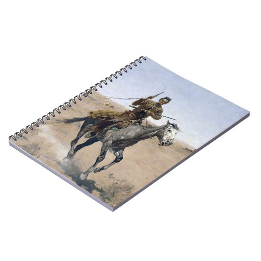 Cowboy-Western Notizblock (Linke Seite)