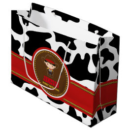 Cowboy Western Old West Geburtstag Große Geschenktüte