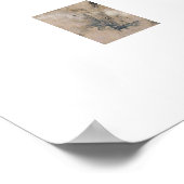 Cowboy-Western Poster (Ecke)