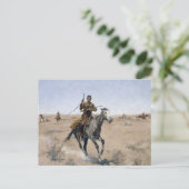 Cowboy-Western Postkarte (Stehend Vorderseite)