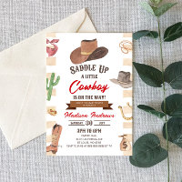 Cowboy Western Rodeo Wild West Baby Dusche
