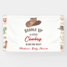 Cowboy Western Rodeo Wild West Baby Shower