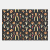 Cowboy Western Skulls Wüste Geschenkpapier Set (Vorderseite)