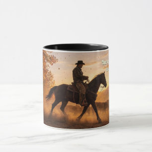 Cowboy Western Stolz auf die Arbeit Tasse