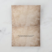 Cowboy & Western Weihnachtsfotokarte Feiertagskarte (Innenseite)