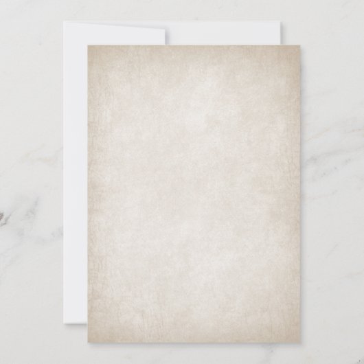 Cowboy-Western Wollte Geburtstag Einladung (Rückseite)