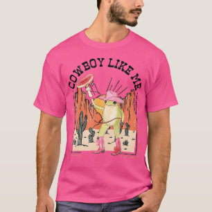 Cowboy wie ich Frosch T-Shirt