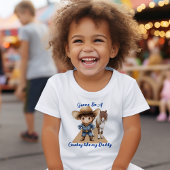 Cowboy wie mein Daddy Niedlich Pony Kleinkind T-shirt
