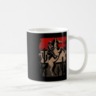 Cowboy Wild West Country Horseck Riding Horse Rett Kaffeetasse