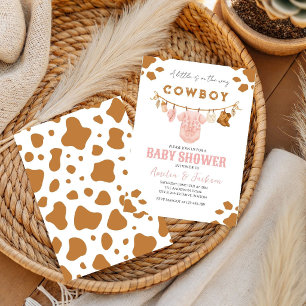 Cowboy Wild West Rodeo Kinder Western Junge Baby S Einladung