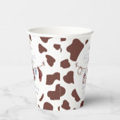 Cowboy Wild West Rodeo Western Boy Baby Dusche Pappbecher (Rechts)