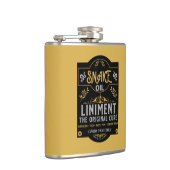 Cowboy Wild West Snake Öl Flachmann (Rechts)