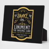 Cowboy Wild West Snake Öl Fotoplatte (Seite)