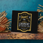 Cowboy Wild West Snake Öl Fotoplatte (Seite)