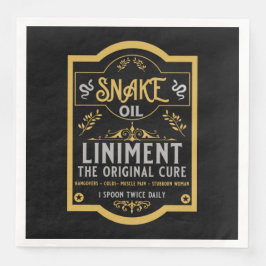 Cowboy Wild West Snake Öl Serviette