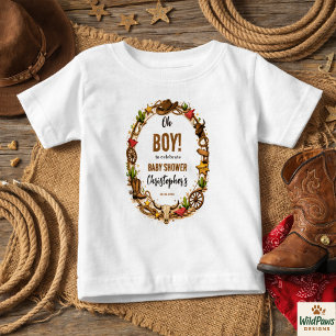 Cowboy Wilder Westen Rodeo Ranch Rustikaler West Baby T-shirt