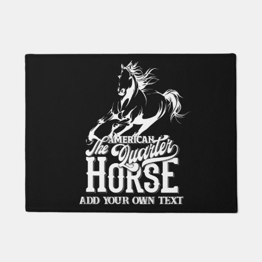 Cowboy-Wildwest-Western Fußmatte (Vorderseite)