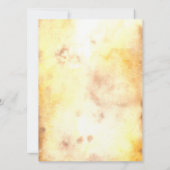 Cowboy Wollte Geburtstag Einladung (Rückseite)